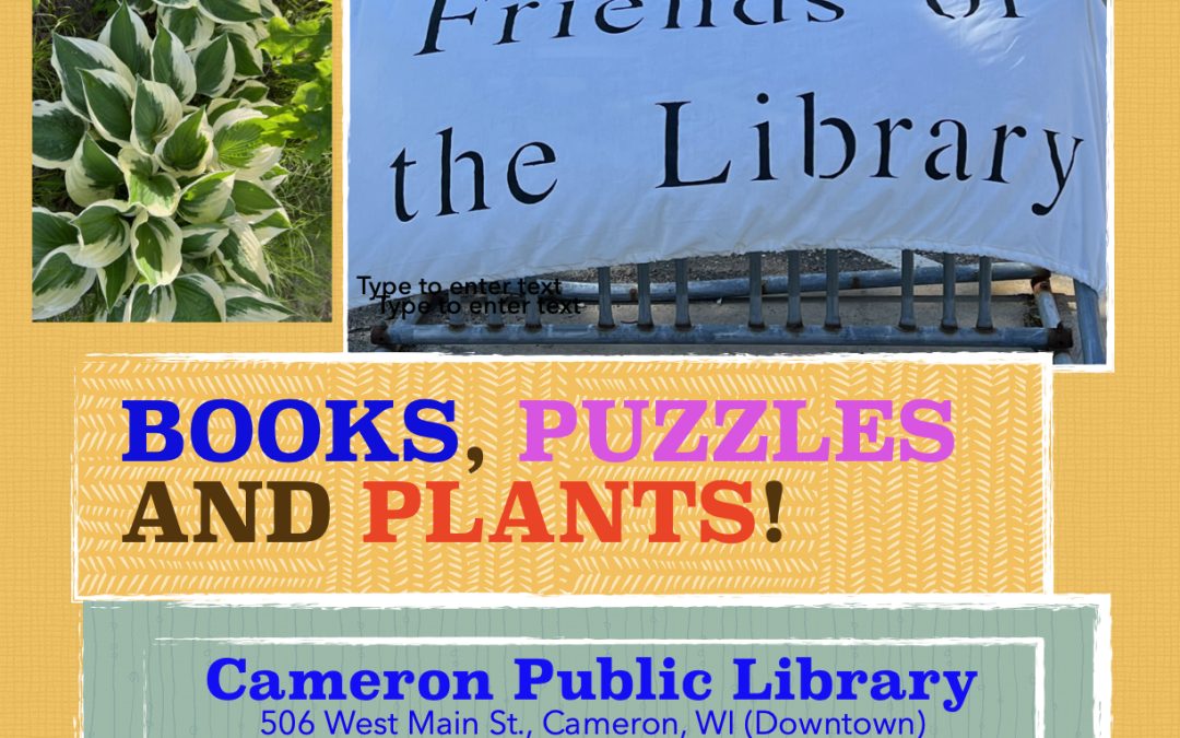 PLANT AND BOOK SALE